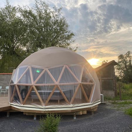 Dome Geodesique - Baie De Somme Hotel Favieres  Bagian luar foto